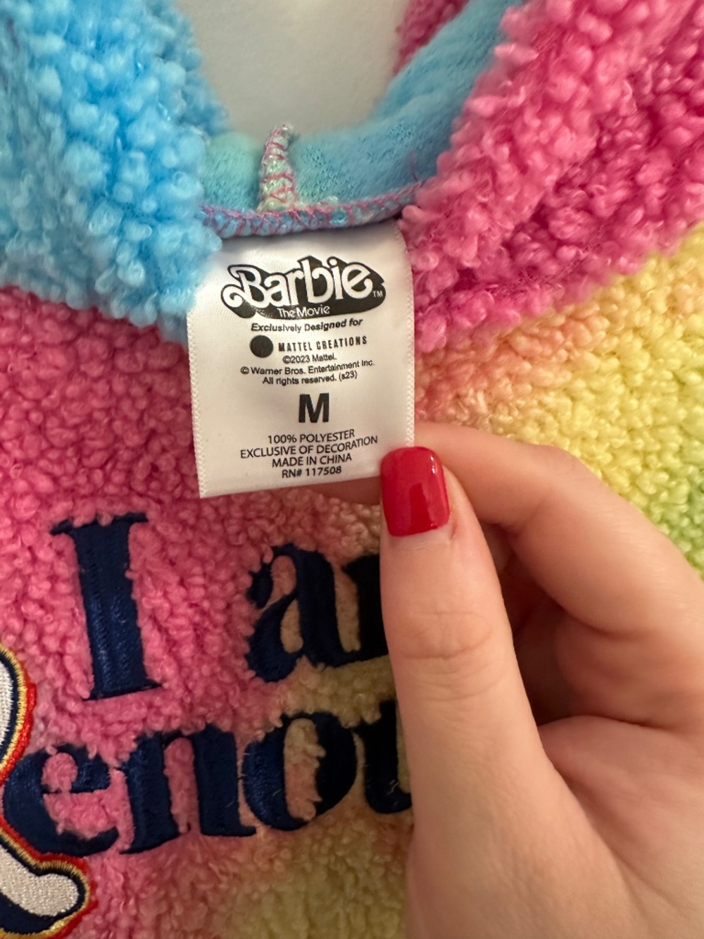 Mattel Tie-dye Kenough Hoodie - Picture 3 of 3